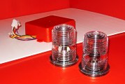 strobe heads with power supply - click for larger photo